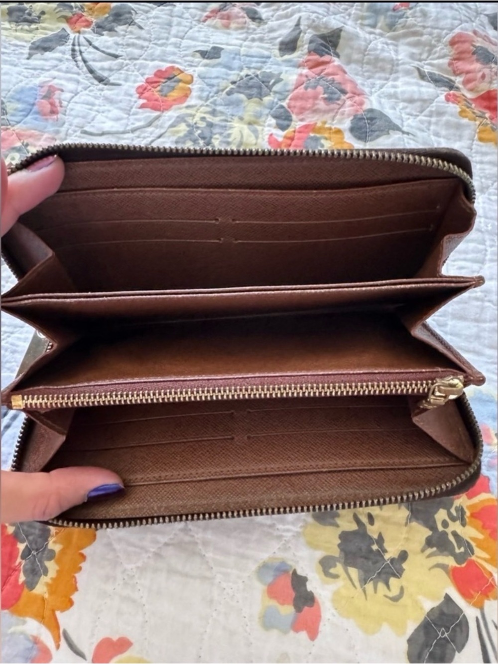 Louis Vuitton Monogram Zippy wallet